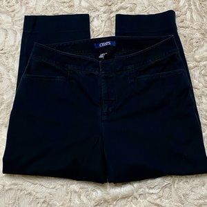 Chaps women’s crop pants size 8